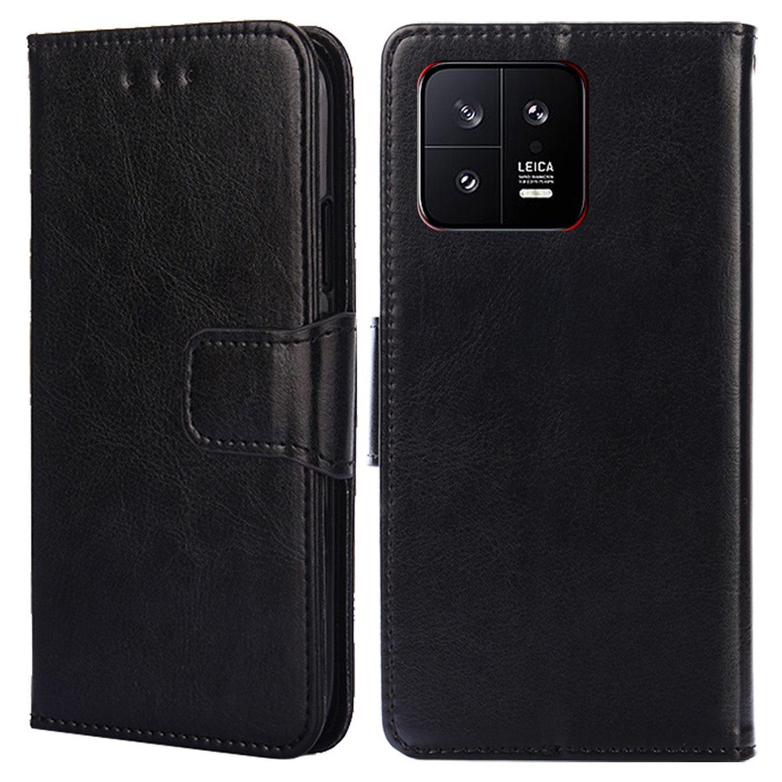 For Xiaomi 13 5G Textured Leather Anti-drop Cell Phone Cover Anti-scratch Phone Case Stand Wallet For Xiaomi 13 5G Textured Leather Anti-drop Cell Phone Cover Anti-scratch Phone Case Stand Wallet